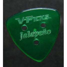 V-Picks™ Jalapeno Guitar and Mandolin Picks for Guitar and Mandolin 1.5 mm Green