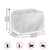 JEOCODY Bright Blossoms Toaster Covers 2 Slice Wide Slot Dustproof