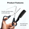 2 Pack Men's Beard & Mustache Scissors & Mini Comb
