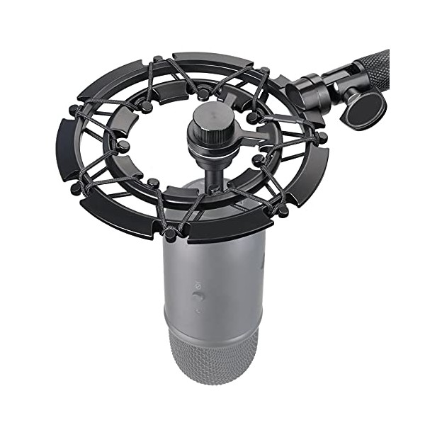 FIFINE K678 Shock Mount, Shockmount Reduces Vibration Noise Matching Mic