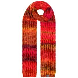 LIERYS Jasila Knitted Scarf Women/Men – Made in Germany – With Virgin Wool – Washable up to 30 Degrees – Multicoloured Winter Scarf – Wool Scarf Warm and Elegant – Women's Scarf Autumn / Winter,