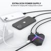 USB Splitter, FEMORO USB 3.0 Hub Expander 4 Port, Multi