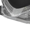 Motorcycle Headlight Transparent Lens Waterproof LED Front Center Lamp Replacement