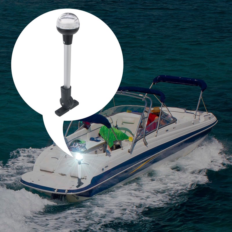 CLGMarine 12 Inch LED Boat Navigation Lights, Anchor, Bimini, Stern,