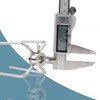 CPROSP 4 Meat Needles Stainless Steel BBQ Meat Clamp with