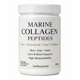 10 000mg Swedish Premium Hydrolyzed Marine Collagen Powder Peptides (300g)