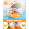 LAYCOL Baby Swimming Float Inflatable Baby Pool Float Ring with