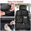 MOTOTIPS Tactical Seat Back Organizer, Molle Seat Back Organizer Panel