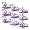 80 Pcs Binder Clips 19mm Powerful Clamping Force Durable Metal