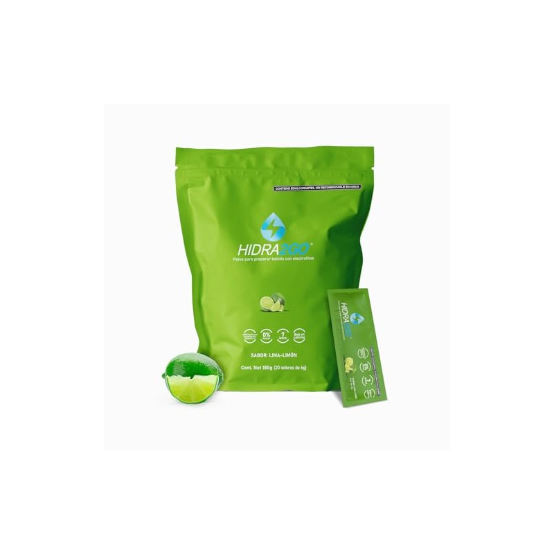 Hidra2go, Electrolitos Sin Azucar, Con Vitamina C, Complejo B, Magnesio