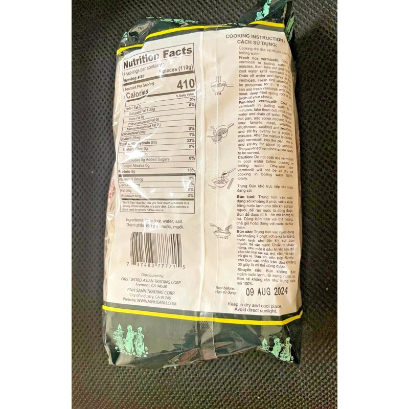Three Ladies 1 lb Three Ladie Rice Stick , Rice