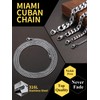 ChainsHouse Fashion 316L Stainless Steel Cuban Necklace - 3 /