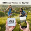 Cooljun Mini Printer Maker D1 Thermal Printer, Portable Phone Printer,