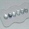 From the Nail Blue Silver 6 types of individual magnetic