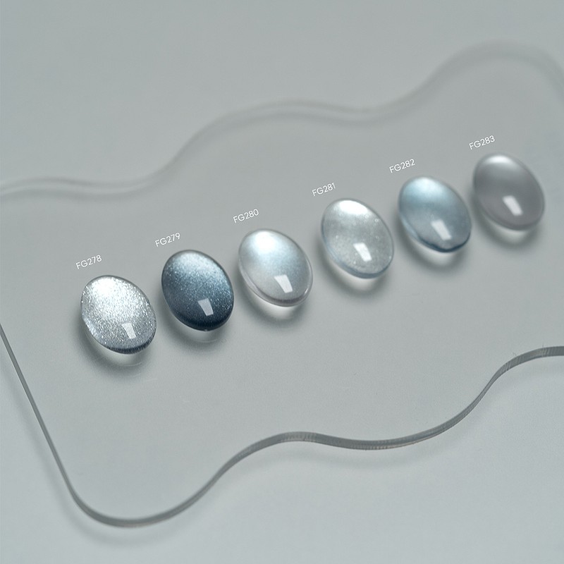 From the Nail Blue Silver 6 types of individual magnetic
