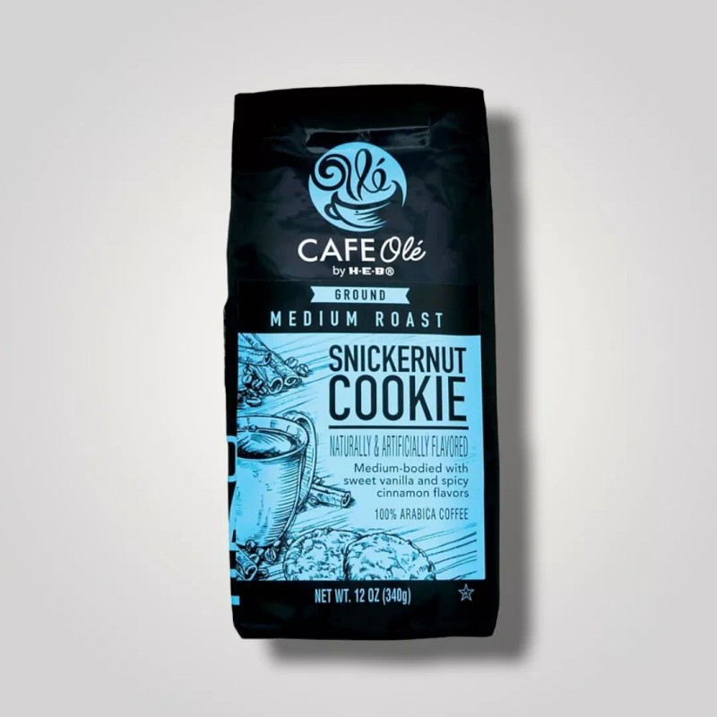 Cafe Ole Snickernut Cookie Cafe Ole ground medium roast coffee