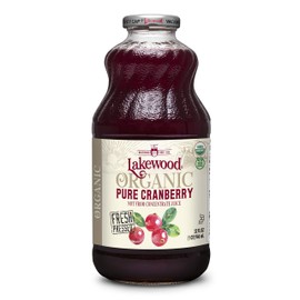 Lakewood 100% Juice Pure Cranberry -- 32 fl oz - 2 pc