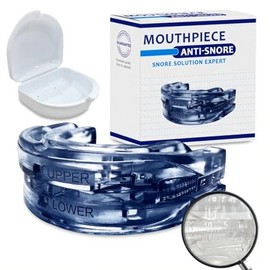 Schnarchstopper,Anti Schnarch Schiene,Wiederverwendbar Mouth Guard,Anti-snoring MouthpieceAnti Snoring Aufbissschiene für Nacht für Männer Frauen Frauen(Dunkelblau)