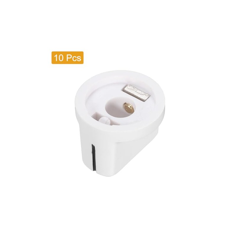 uxcell 10Pcs 6.4mm Shaft Hole Guitar Ampere Effect Pedal Knobs