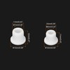 QUARKZMAN T-shaped rubber sleeve, diameter 11 mm/10 mm, ID 7