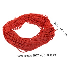 Operitacx Kordel Für Abschlussfeier Geflochtene Quasten 5 Mm Durchmesser Abschlusskleid- Abschluss-accessoire
