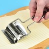 Premium Stainless Steel Noodle Cutter - Lattice Roller Pasta Maker