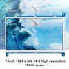 7-Inch Display 1024 x 600 HD TFT Screen for HDMI