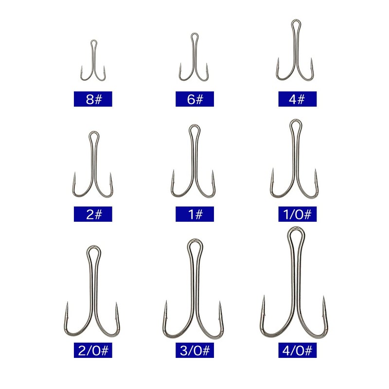 Orurudo Fishing Tackle Double Hooks 50-Piece Set for Rigyo Frogs,