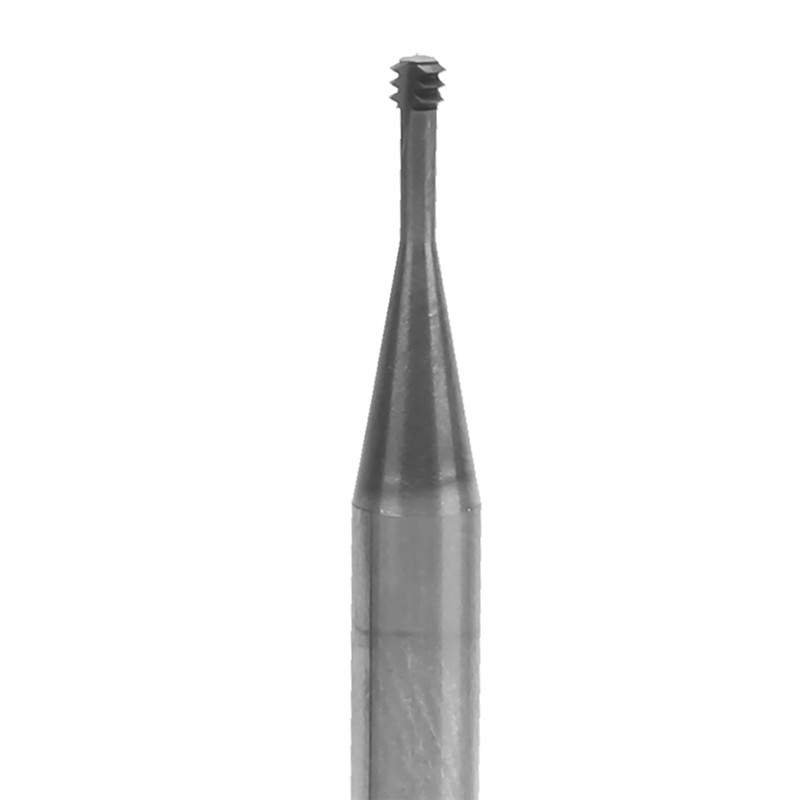 Milling Cutter Tungsten Steel Thread Carving Bit 3‑Tooth 60° CNC