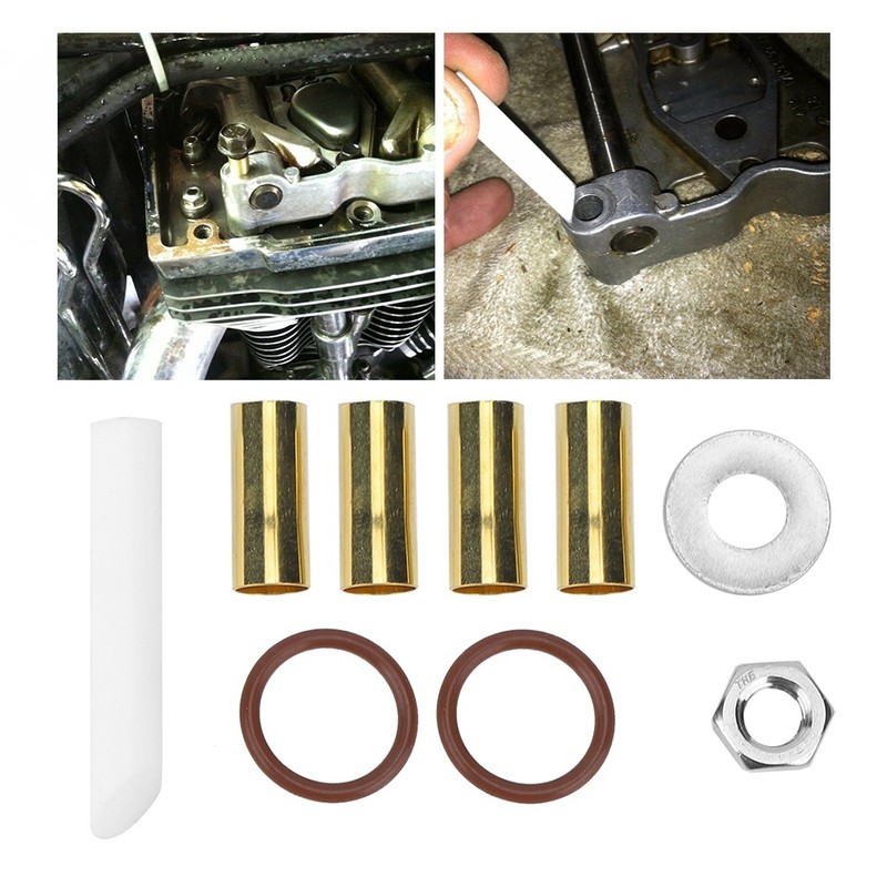 9PCS Metal Rocker Lockers Twin Cam End Shaft Insert Kit