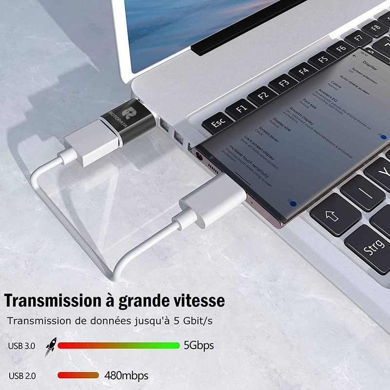 ROTOPATA IT 10 pcs typec USB Adapter