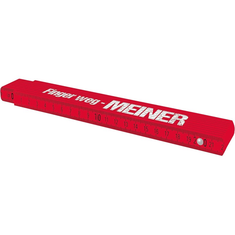 TOX Folding Ruler M 2 m in Red – Meter