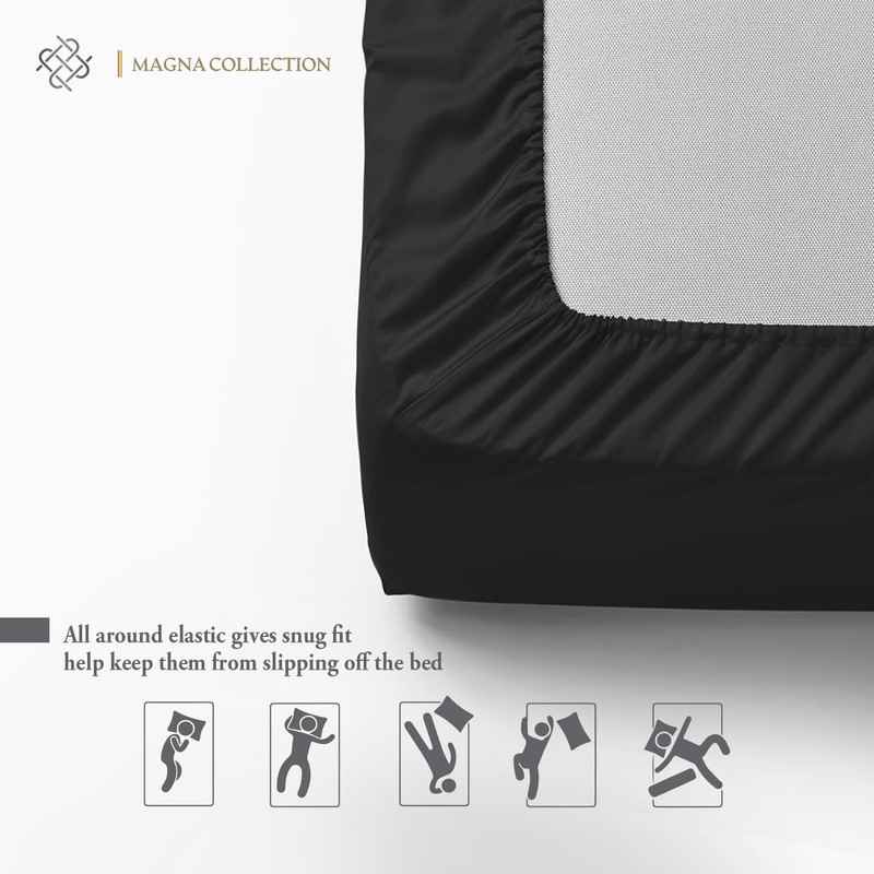 Double Fitted Sheet - 135 x 190cm with 30cm Deep