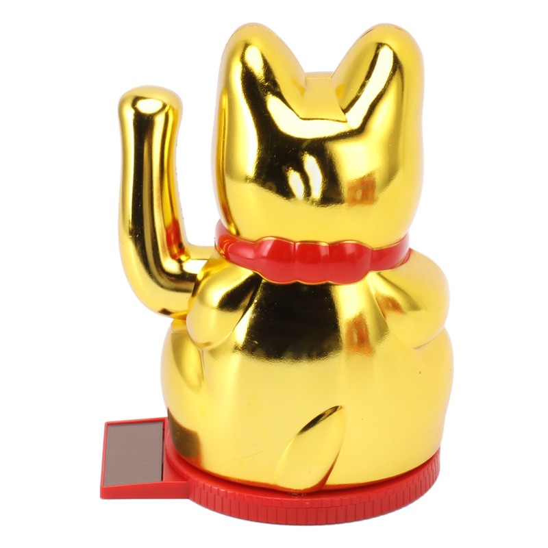 Solar Energy Powered Wealth Welcoming Cat with Waving Arm 6