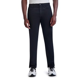 Karl Lagerfeld Paris Men's Stretch Lt Weight 5 Pocket Pant, Black