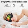 knIykmr 2 Pcs Sleep Eye Mask, Guys Blackout Sleeping Mask