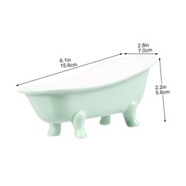 Abaodam Ceramic Hamster Bathtub Pet Cooling House Durable Natural Cooling Shelter for Pets Comfortable Nest for Hamsters Green Design
