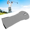 Golf Club Cover Mixed Fabric Head Protector Knitted Polyester Waterproof