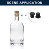 sourcing map 16 Pieces Black Rubber Stopper, 8.5mm Plug Holes
