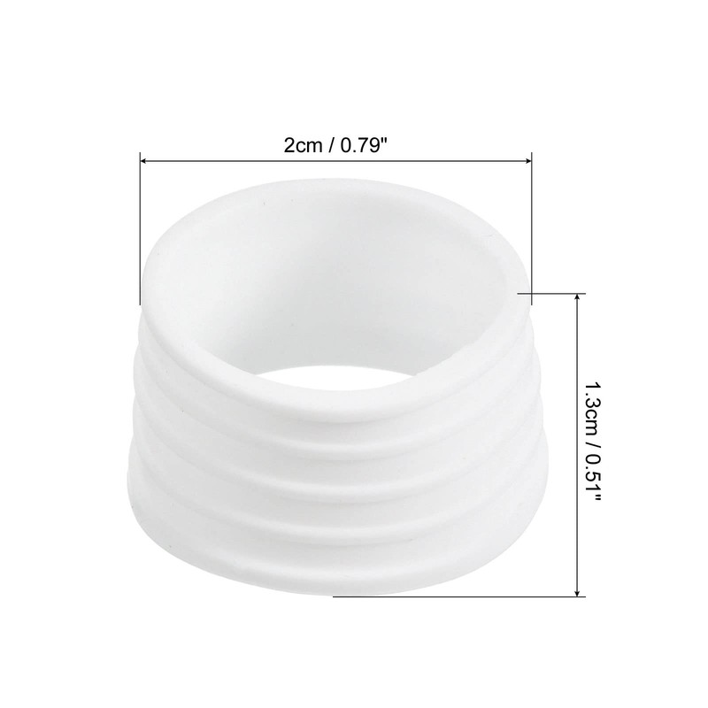 PATIKIL Pack of 4 Badminton Racket Grip Ring Tennis Racket