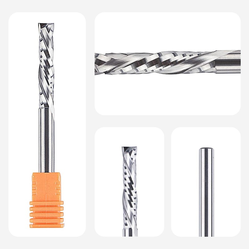SpeTool 6 mm Shank Up & Down Compression Cut Spiral