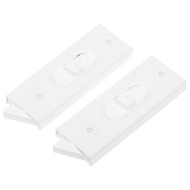 Gadpiparty 1 Pair of Replacement Latch Locks for Window Plastic Latch Pairs Parts Window Tilt Latch Pairs Supplies
