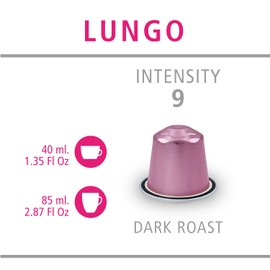 Daniels Blend Espresso Aluminum Capsules Compatible with Nespresso 120 Coffee Pods Single Server Kosher Certified Lungo