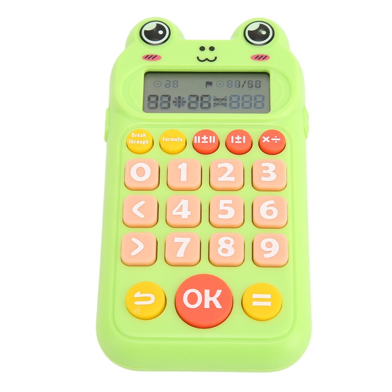 Kids Oral Arithmetic Toy Clear Voice Prompts LCD Screen Portable