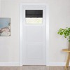 WdFour French Door Curtains with Silky Feel Thermal Insulated Noise