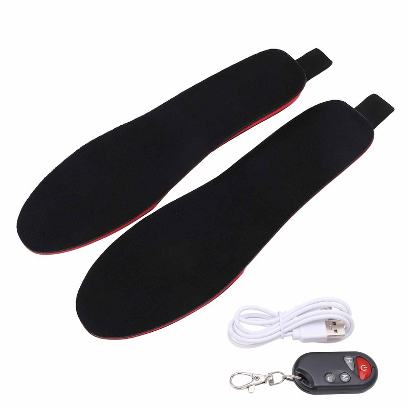 Heated Insoles DIY Cuttable Smart Remote Control USB Rechargeable Electric