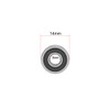 sourcing map 605-2RS Deep Groove Ball Bearings 5mm x 14mm