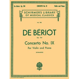 Concerto No. 9 in a Minor, Op. 104: Score and Parts (Schirmer Library of Classics, 782, Band 782)