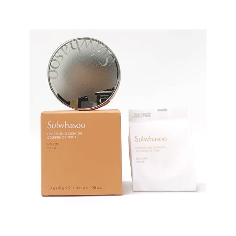 Sulwhasoo 설화수 퍼펙팅쿠션 본품+리필 23N1 세트 Sulwhasoo Perfecting Cushion Refill