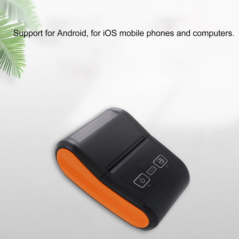 58mm Thermal Printer Bluetooth 4.0 Wireless Multifunction Mini Portable Thermal